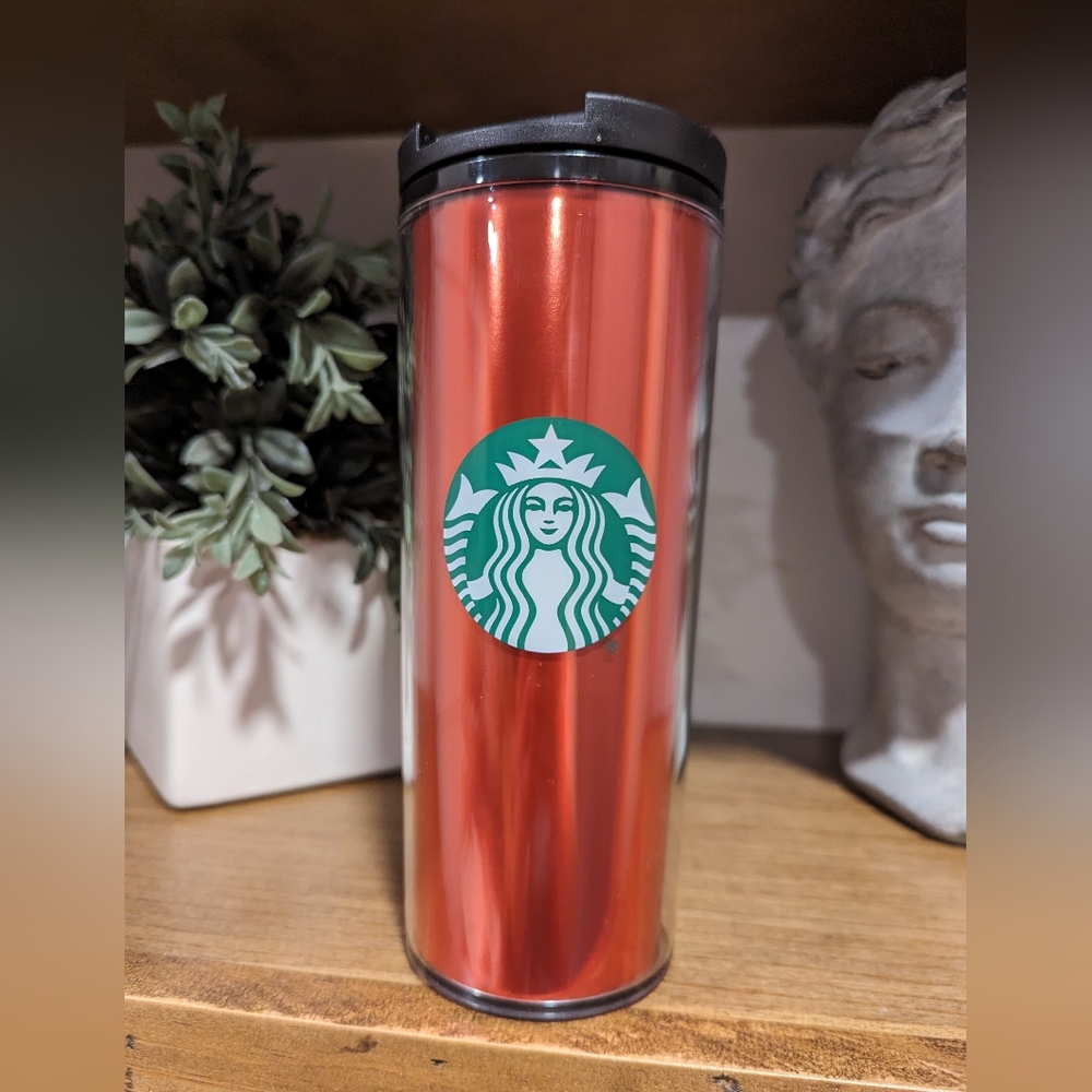 Starbucks Metallic Copper 2020 16 fl oz Flip Top Tumbler